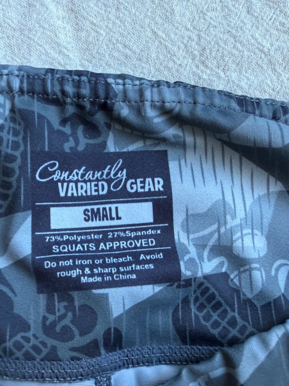 CVG Skull Leggings - Small - Picture 2 of 2